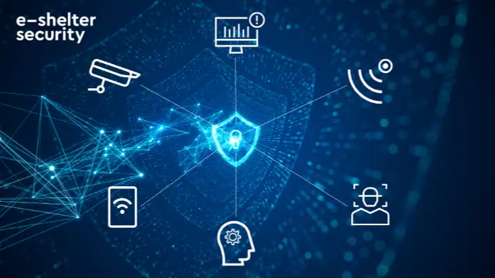 Digitales Schutzschild vernetzt Sicherheitstechnologien: Videoüberwachung, Zutrittskontrolle und IoT-Sensorik